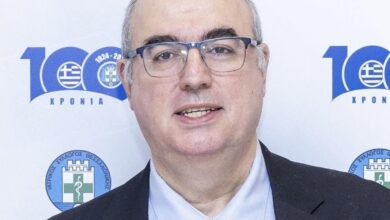 Ο Νικόλαος Μπάτζιος πρόεδρος του Ιατρικού Συλλόγου Θεσσαλονίκης