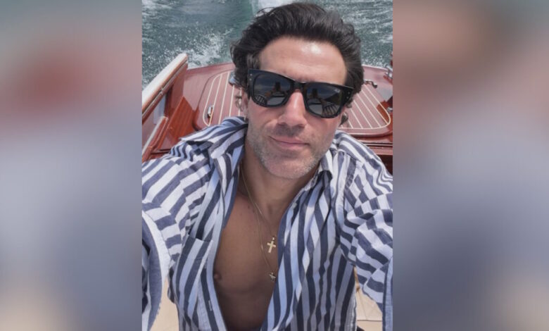 Ο Πέτρος Ιακωβίδης κάνει διακοπές στην Ιταλία