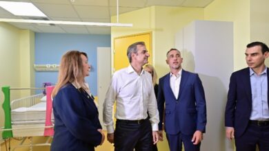 Εγκαινίασε το ανακαινισμένο Παίδων Πεντέλης