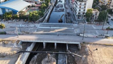 Δίνεται πλήρως στην κυκλοφορία η Παλιά Λεωφόρος Ποσειδώνος
