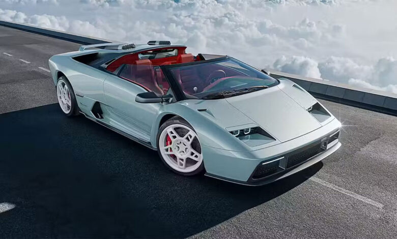 Η «ανοιχτή» Lamborghini Diablo κάνει comeback ως Eccentrica V12 Roadster Η «ανοιχτή» Lamborghini Diablo κάνει comeback ως Eccentrica V12 Roadster