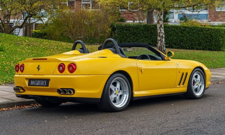 Ferrari 550 Barchetta: 800 PS και έξι μπούκες γιατί… Koenig