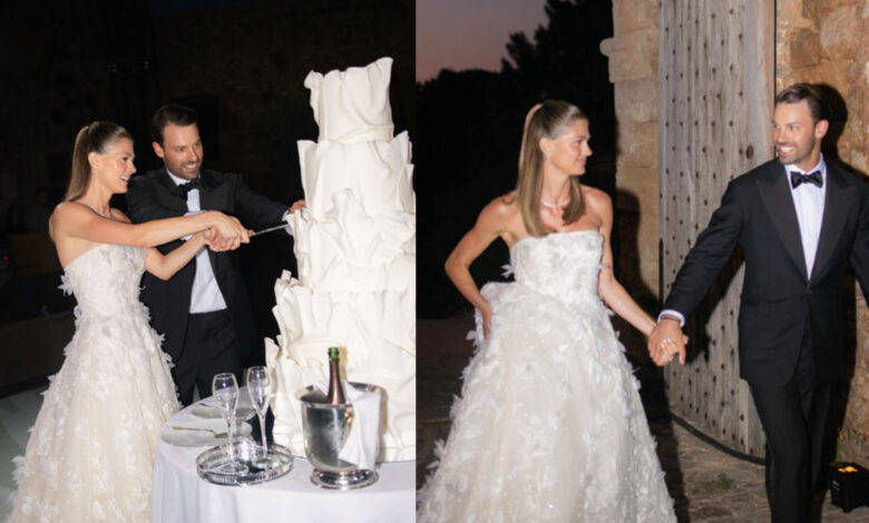 Αμαλία Κωστοπούλου: Οι αδημοσίευτες φωτογραφίες από τον γάμο της