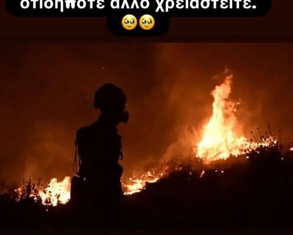 Δήμητρα Κατσαφάδου: Η στήριξη στους πληγέντες των πυρκαγιών