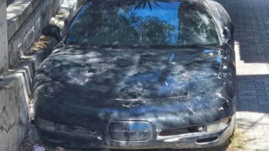 Ποιος άφησε αυτή την Corvette να σαπίζει στη Χαλκιδική;