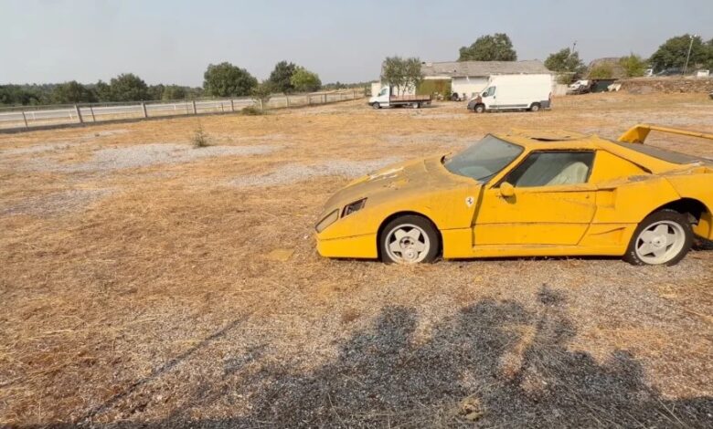 Βρήκε δύο παρατημένες Ferrari F40 στο Google Maps – Ή έτσι νόμιζε…