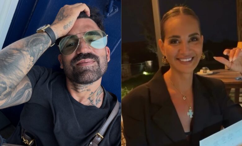 Δημήτρης Αλεξάνδρου – Ρία Ελληνίδου: Το ρομαντικό δείπνο στις διακοπές τους στο Ιόνιο