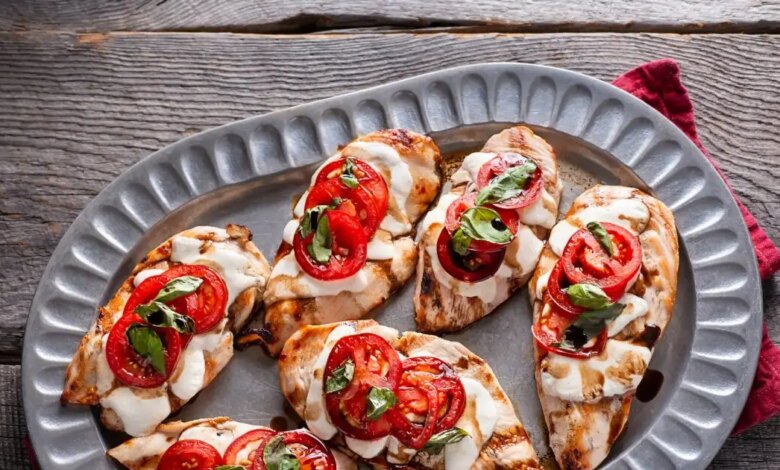 Συνταγή για κοτόπουλο caprese Συνταγή για κοτόπουλο caprese