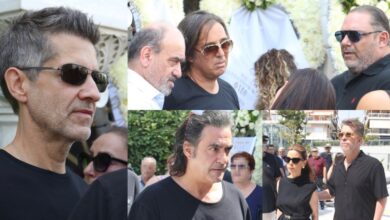 Το τελευταίο αντίο στον Δημήτρη Κόκοτα | Ήταν όλοι εκεί για να τον… |