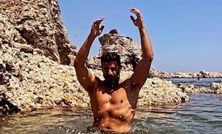 Αλέξης Γεωργούλης: Οι βουτιές και η χαλάρωση του ηθοποιού μέσα από εικόνες