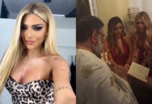 Αγγελική Ηλιάδη: Η τραγουδίστρια έγινε νονά – Δείτε φωτογραφίες και βίντεο από το μυστήριο