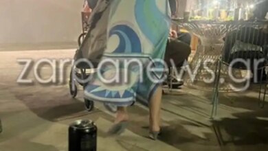 Κατερίνα Καινούργιου: Με τον Παναγιώτη Κουτσουμπή και την κόρη τους στα Χανιά