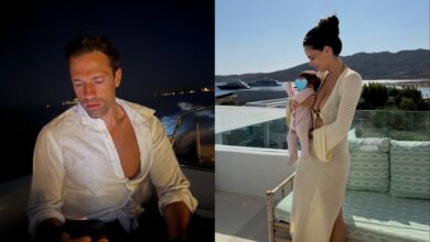 Κωνσταντίνος Αργυρός – Αλεξάνδρα Νίκα: Οικογενειακές διακοπές στην Ίο με τα δύο παιδιά τους