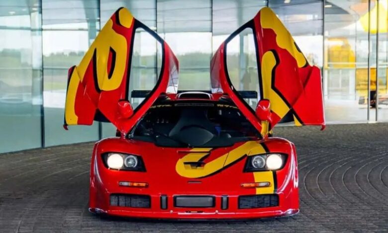 Η McLaren F1 GTR του Nick Mason, του ντράμερ των Pink Floyd, πουλήθηκε σε τιμή ρεκόρ