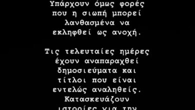 Μελίνα Νικολαΐδη: «Τις τελευταίες ημέρες έχουν αναπαραχθεί δημοσιεύματα αναληθή, έχω κινηθεί νομικά»