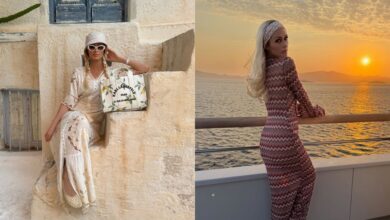 Paris Hilton: Το φωτογραφικό άλμπουμ από τις οικογενειακές διακοπές στην Αστυπάλαια και τη Σαντορίνη