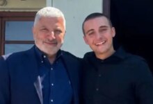 Ο Γιώργος Πατούλης σε μια σπάνια φωτογραφία με τον γιο του, Αλέξανδρο, ανήμερα της ονομαστικής γιορτής του