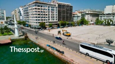 Θεσσαλονίκη: Φύκια «έβαψαν» πράσινο τον Θερμαϊκό