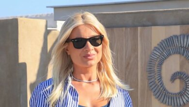 Φαίη Σκορδά: Διακοπές και γυμναστική στην Κύπρο