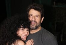 Μαρία Σολωμού και Αλέξης Γεωργούλης χόρεψαν αγκαλιά σε νυχτερινή έξοδο για την γιορτή του ηθοποιού