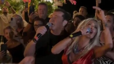 Άννα Βίσση και Λευτέρης Πανταζής τραγούδησαν μαζί στους Αρκιούς