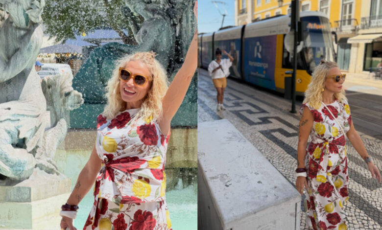 Ελεωνόρα Ζουγανέλη: Το φωτογραφικό άλμπουμ από τη Λισαβόνα