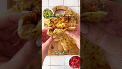 Γρήγορο + φθηνή συνταγή για μεξικάνικες quesadillas, βραδινό για παιδιά #συνταγέσ #συνταγή #φαγητο