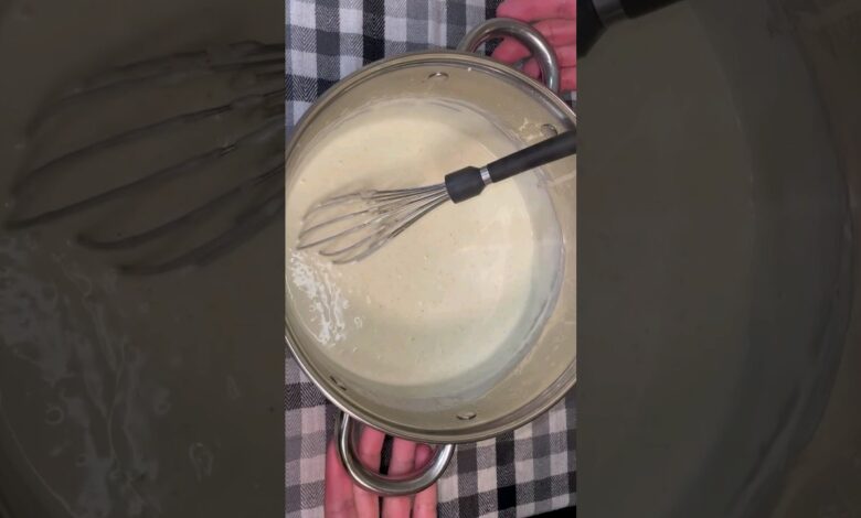 Εύκολη Μπεσαμέλ / Easy Bechamel Sauce #recipe #συνταγή #μπεσαμελ #bechamel #sauce