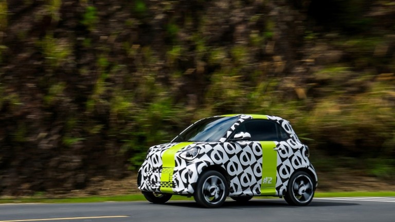 Το smart #2 θα έχει αυτονομία έως 300 χιλιόμετρα. Το smart #2 θα έχει αυτονομία έως 300 χιλιόμετρα.