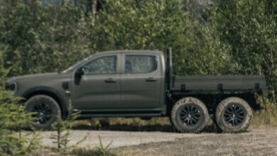 Εξάτροχο Ford Ranger Super Duty 6×6 για ειδικές αποστολές
