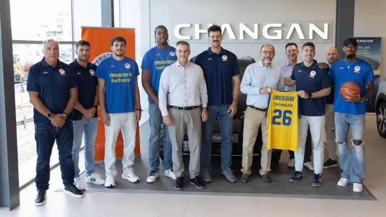 Changan και Βελμάρ δίπλα στην ΚΑΕ Περιστέρι Betsson Changan και Βελμάρ δίπλα στην ΚΑΕ Περιστέρι Betsson