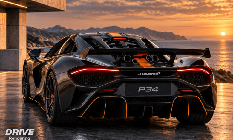 McLaren P34: 810 ίπποι και άρωμα F1 για το νέο της σούπερκαρ