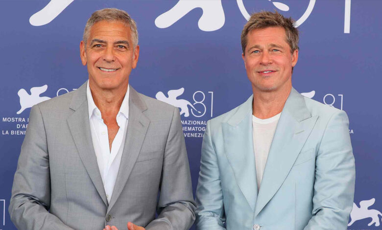 Brad Pitt: Το αστείο μήνυμα στον George Clooney στη Βενετία