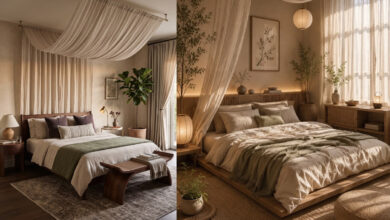 Cocoon bedroom: Οδηγός διακόσμησης για ζεστό υπνοδωμάτιο Cocoon bedroom: Οδηγός διακόσμησης για ζεστό υπνοδωμάτιο