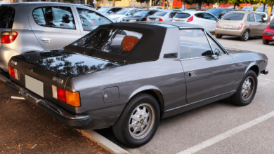 Μια σπάνια Lancia Beta Spider εμφανίστηκε στα Σπάτα