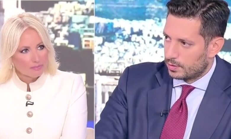 Ένταση ανάμεσα σε Κατερίνα Παπακωστοπούλου και Κωνσταντίνο Κυρανάκη: “Στοπ… | Ένταση ανάμεσα σε Κατερίνα Παπακωστοπούλου και Κωνσταντίνο Κυρανάκη: “Στοπ… |