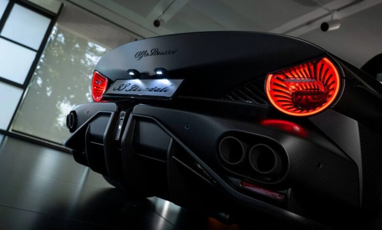 Alfa Romeo 33 Stradale Perla Nera: Μία και μοναδική στον πλανήτη