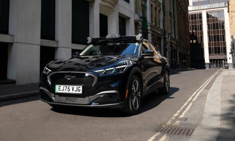Τα πρώτα robotaxi του Λονδίνου είναι 15 Ford Mustang Mach-E