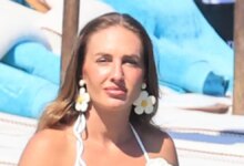 Κατερίνα Δαλάκα και Θέμης Αμβροσιάδης συνεχίζουν τις βουτιές και τις διακοπές τους στη Μύκονο