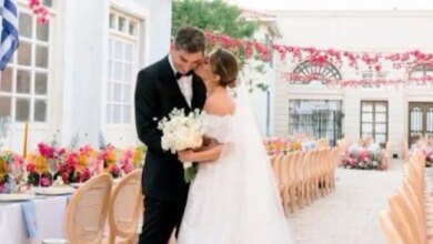 Ζέττα Μακρή: Ο γάμος του γιου της μέσα από εικόνες