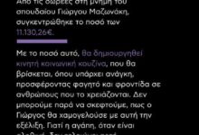 Γιώργος Μαζωνάκης: Το ποσό που συγκεντρώθηκε στη μνήμη του αντί στεφάνων – Πού θα αξιοποιηθούν τα χρήματα