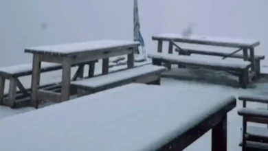 Σεπτέμβριος με χιόνια: Ασπρισαν Ολυμπος και Καϊμάκτσαλαν Σεπτέμβριος με χιόνια: Ασπρισαν Ολυμπος και Καϊμάκτσαλαν