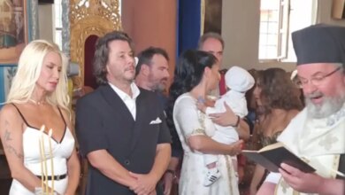 Πάολα: Έγινε νονά με τον πρώην σύζυγό της, Φώτη Ζογλοπίτη