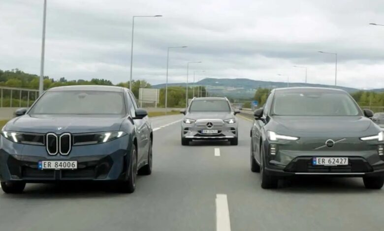 BMW iX3, Merc GLC, Volvo EX60: Ποιο πάει Θεσσαλονίκη; [video]