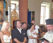 Πάολα: Έγινε νονά μαζί με τον πρώην σύζυγό της, Φώτη Ζογλοπίτη στη Χαλκιδική
