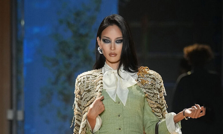 Gucci: Το τολμηρό και εκφραστικό μακιγιάζ που ξεχώρισε στην Εβδομάδα Μόδας του Μιλάνου