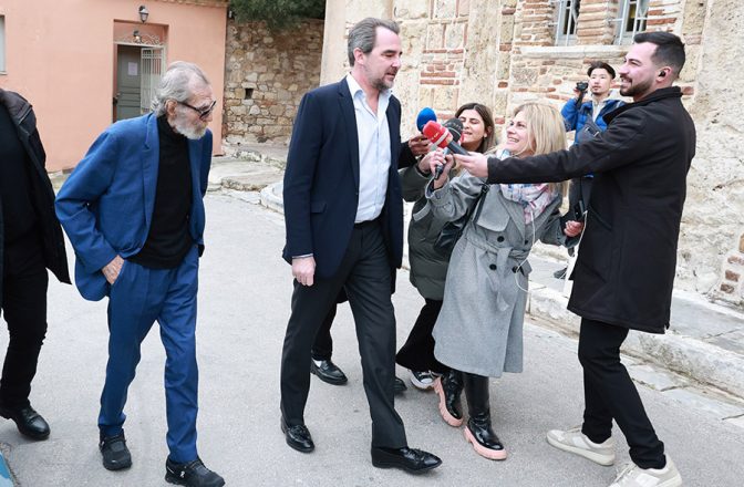 Γιώργος Βαρδινογιάννης: Η σπάνια εμφάνιση στον γάμο της κόρης του, Χρυσής με τον Νικόλαο Ντε Γκρες