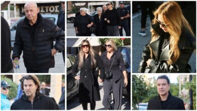 Γιώργος Μαζωνάκης | Πλήθος κόσμου στην Αγία Τριάδα για το 40ημερο… |