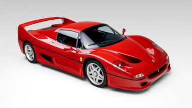 Ferrari F50: 171 km και τιμή πάνω από  εκατ.!
