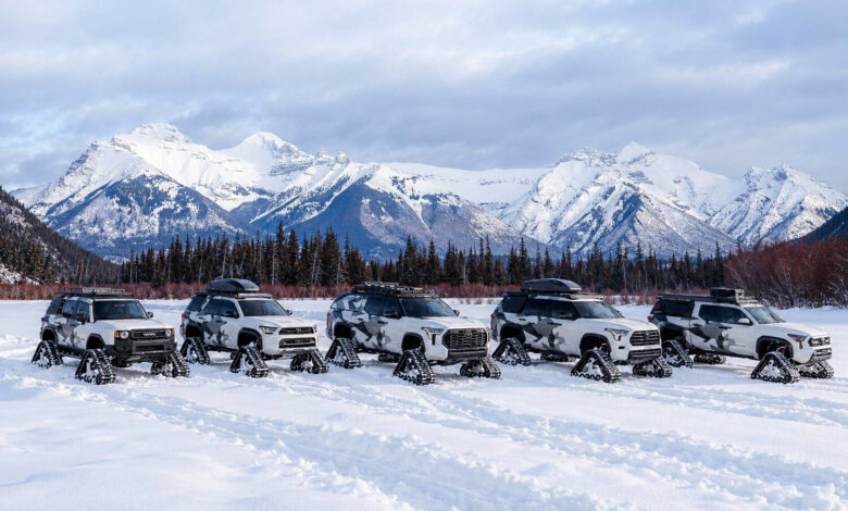 Toyota Snowhunter: Ποιος χρειάζεται ρόδες όταν έχει ερπύστριες;